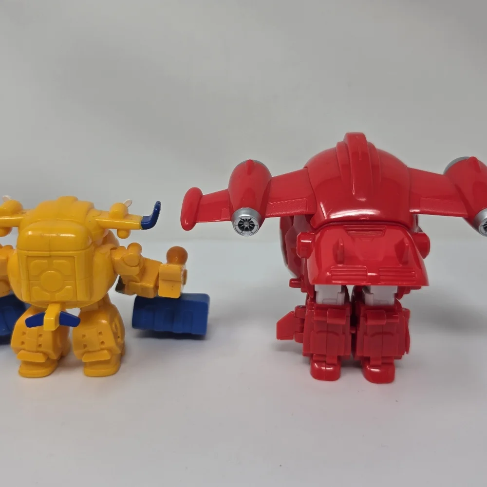 Super Wings Jett Airplane Plane Red White FLAW: MISSING ARMS